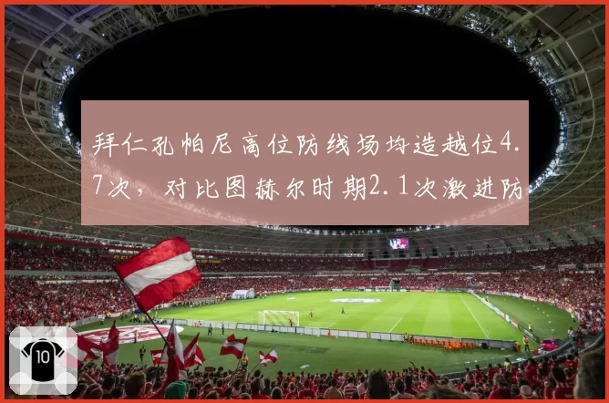 拜仁孔帕尼高位防线场均造越位4.7次,对比图赫尔时期2.1次激进防守策略成本核算